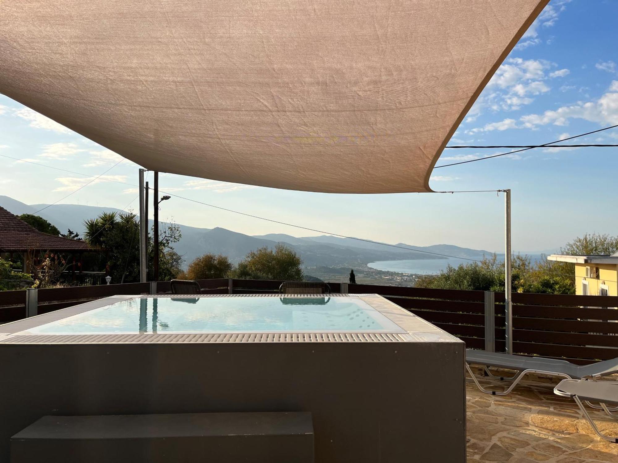 Villa Thea - Τhe View 1St Floor Áno Yerakaríon المظهر الخارجي الصورة