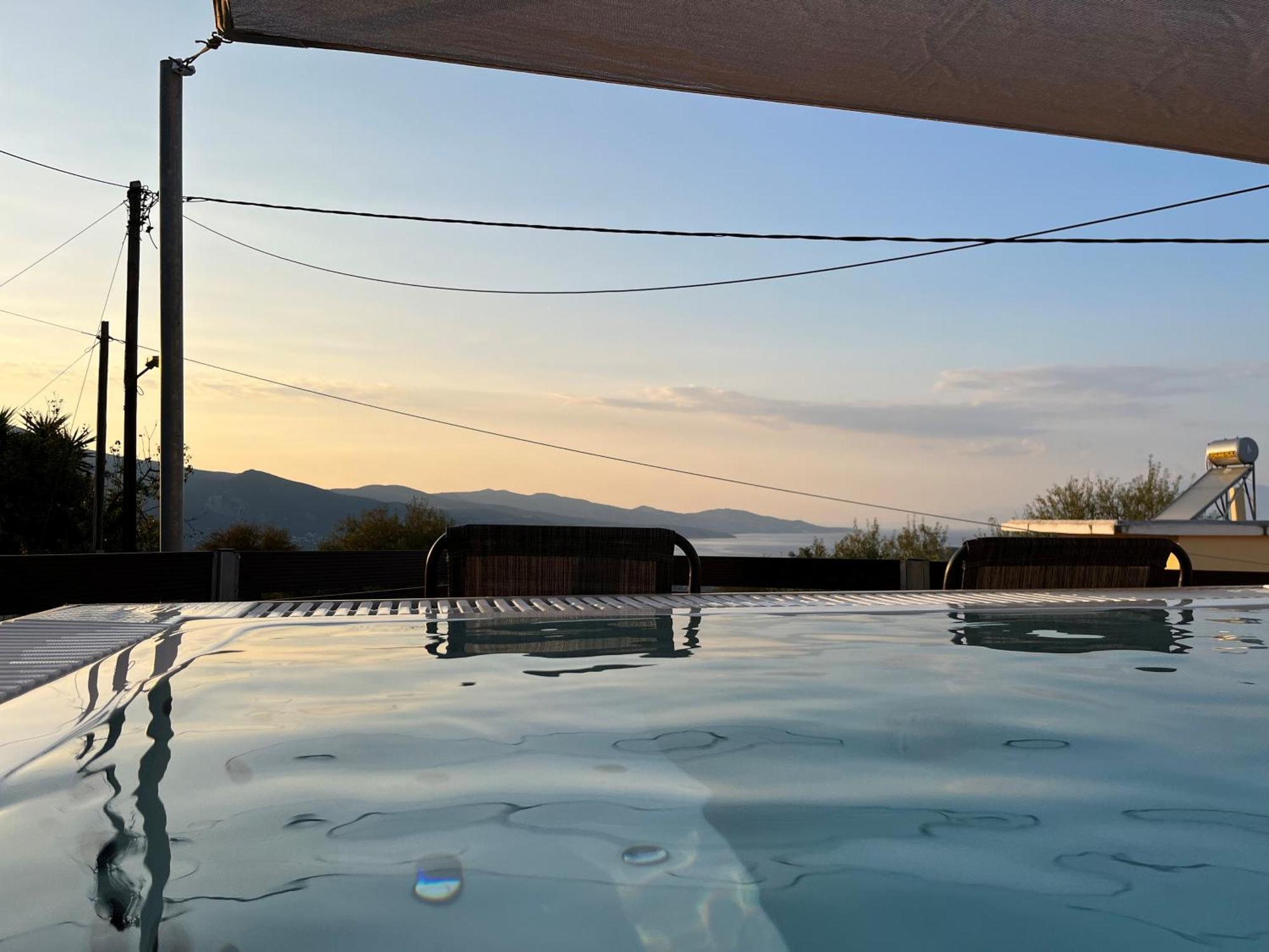 Villa Thea - Τhe View 1St Floor Áno Yerakaríon المظهر الخارجي الصورة